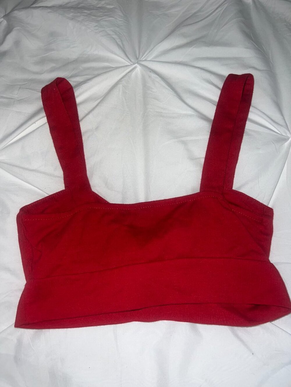 Red Crop Top - Picture 2 of 2